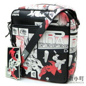 PRADA Comic Messenger Bag Calfskin Triangle Logo James Jean shoulder crossbody